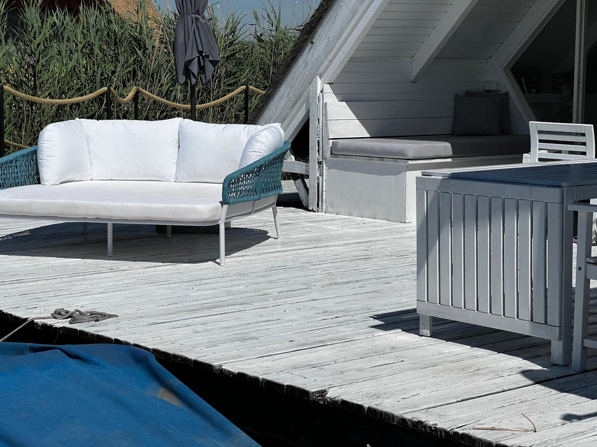Seehuette Neusiedlersee - Strandhaus, Elektroboot Inklusive Rust Dış mekan fotoğraf