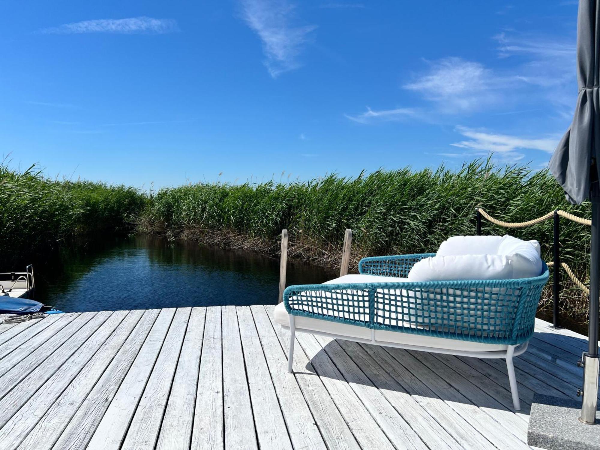 Seehuette Neusiedlersee - Strandhaus, Elektroboot Inklusive Rust Dış mekan fotoğraf
